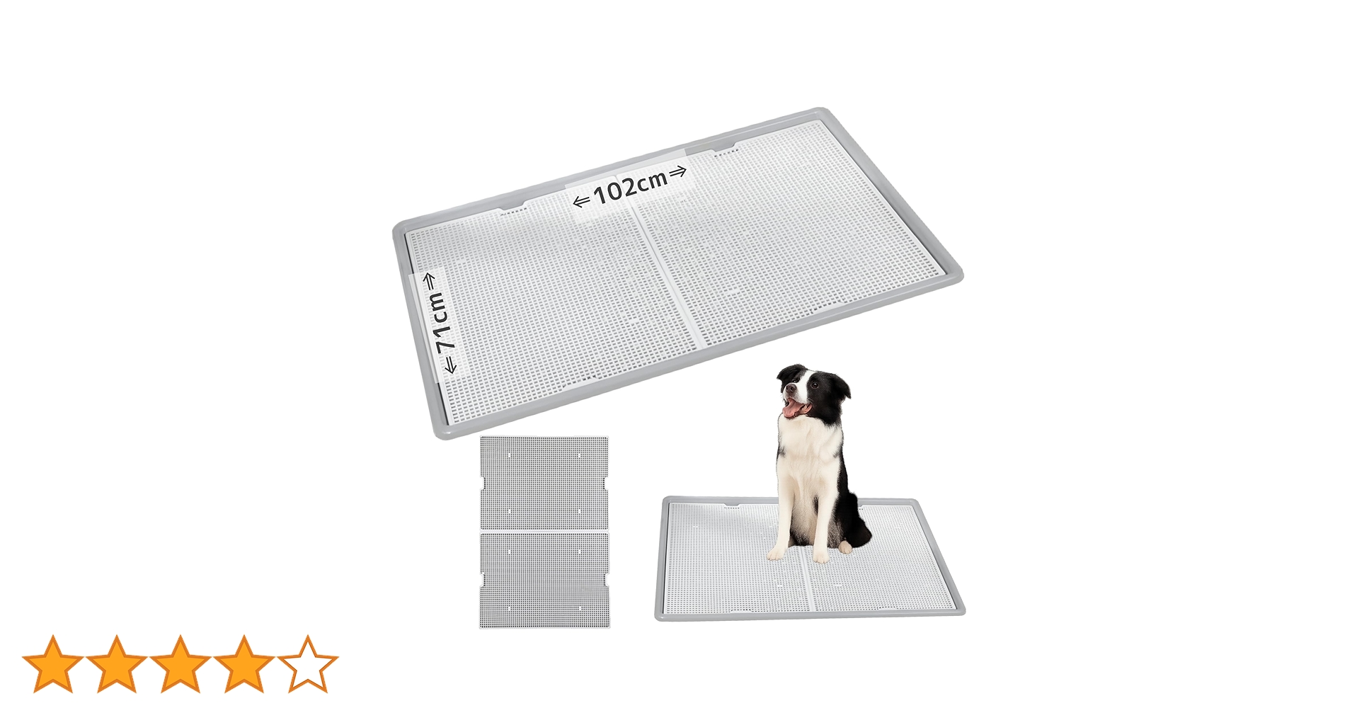 DogLife 犬 トイレトレー 犬 サークル形状 90×73×44㎝ Amazon | DogLife 犬 トイレ トレー スーパーワイド ペット